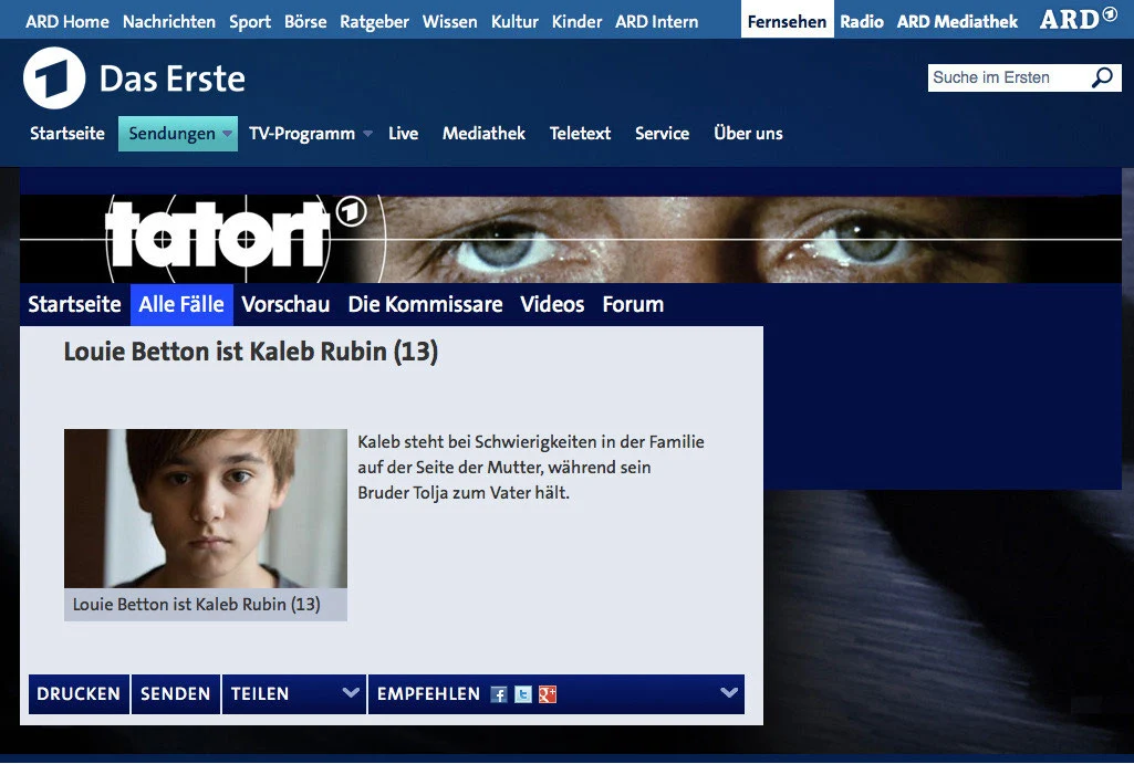Tatort — production photograph